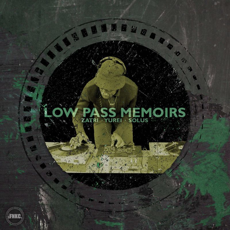 Zatri · Yurei · Solus - Low Pass Memoirs [Cassette Tape + Download Code + Sticker]-Funkypseli Cave Records FNKC-Dig Around Records