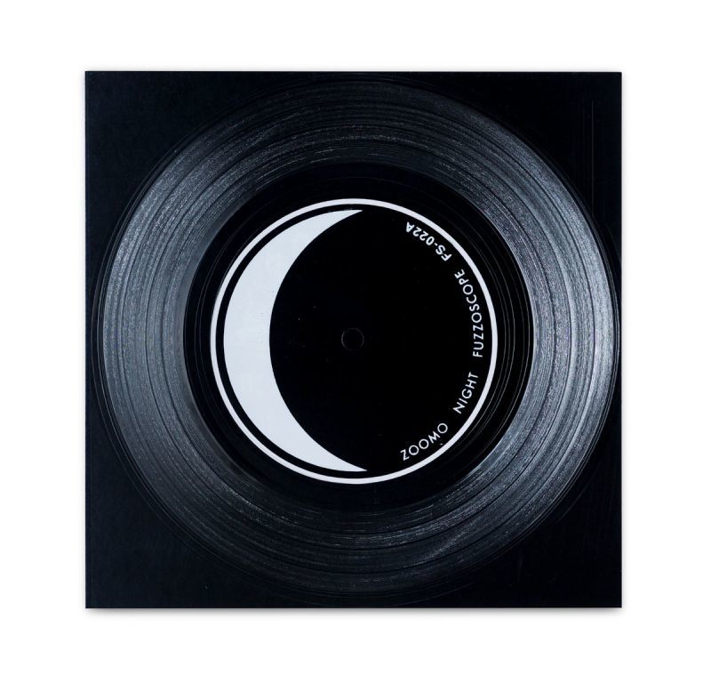 Zoomo - Night [Black Cover] [Vinyl Record [Flexi Disc] / 7"]-FUZZOSCOPE-Dig Around Records