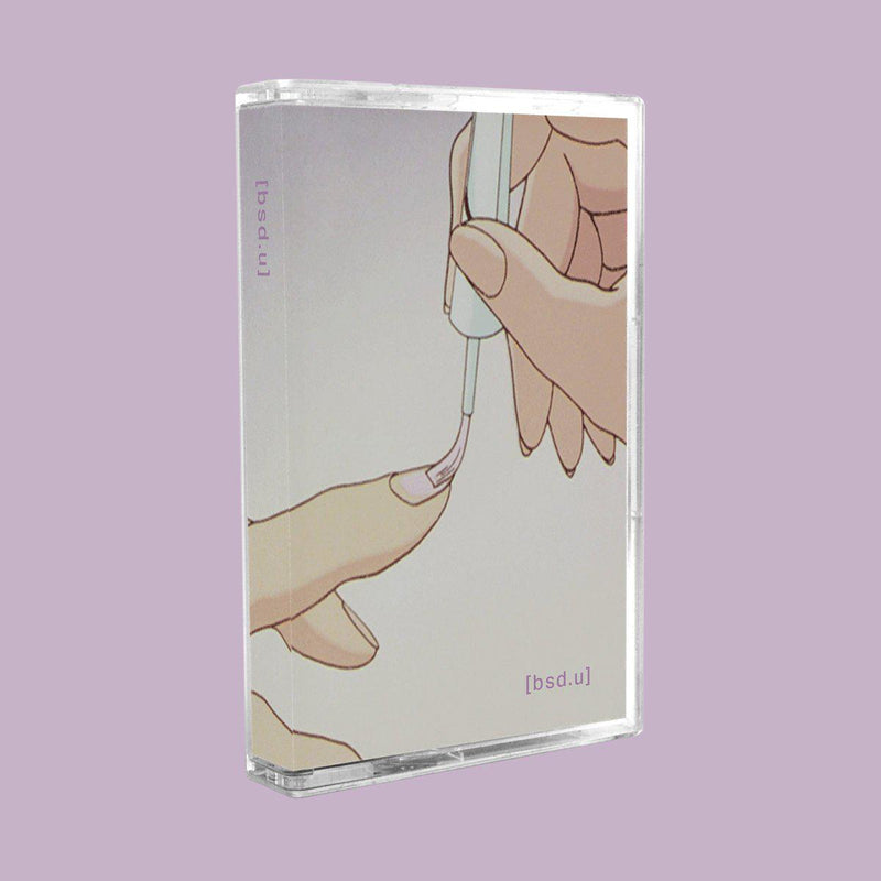 bsd.u - po33 [White] [Cassette Tape + Sticker]-INNER OCEAN RECORDS-Dig Around Records