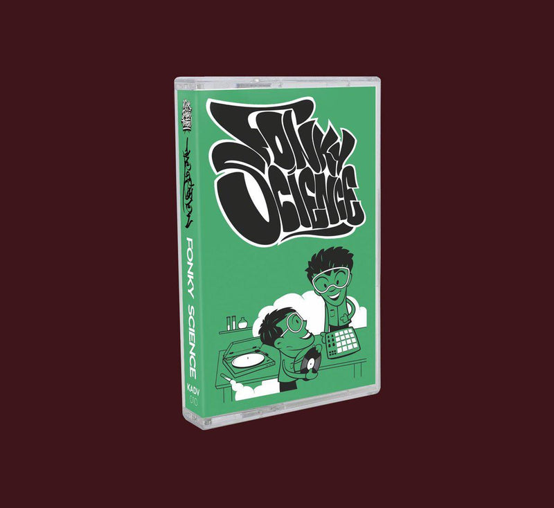 dsc - fonky science [Green] [Cassette Tape + Sticker]-Kick A Dope Verse!-Dig Around Records