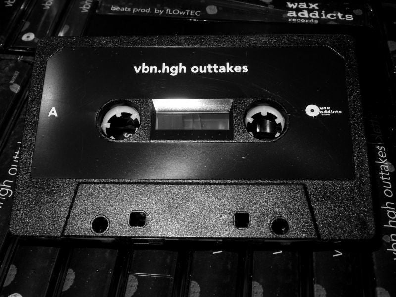 fLOwTEC - vbn.hgh // outtakes 【Cassette Tape】-WAX ADDICTS RECORDS-Dig Around Records