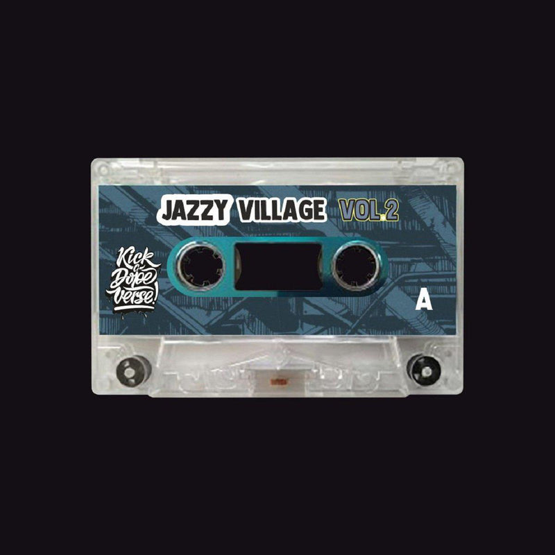 kick a dope verse! - jazzy village vol. 2 [Cassette Tape + Sticker]-Kick A Dope Verse!-Dig Around Records