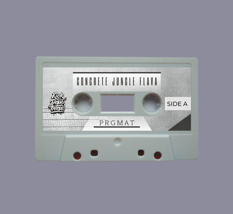 prgmat - concrete jungle flava [Cassette Tape + Sticker]-Kick A Dope Verse!-Dig Around Records