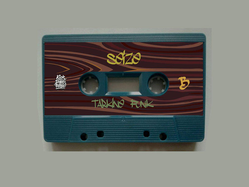 seize - tarkine funk [Dark Blue] [Cassette Tape + Sticker]-Kick A Dope Verse!-Dig Around Records