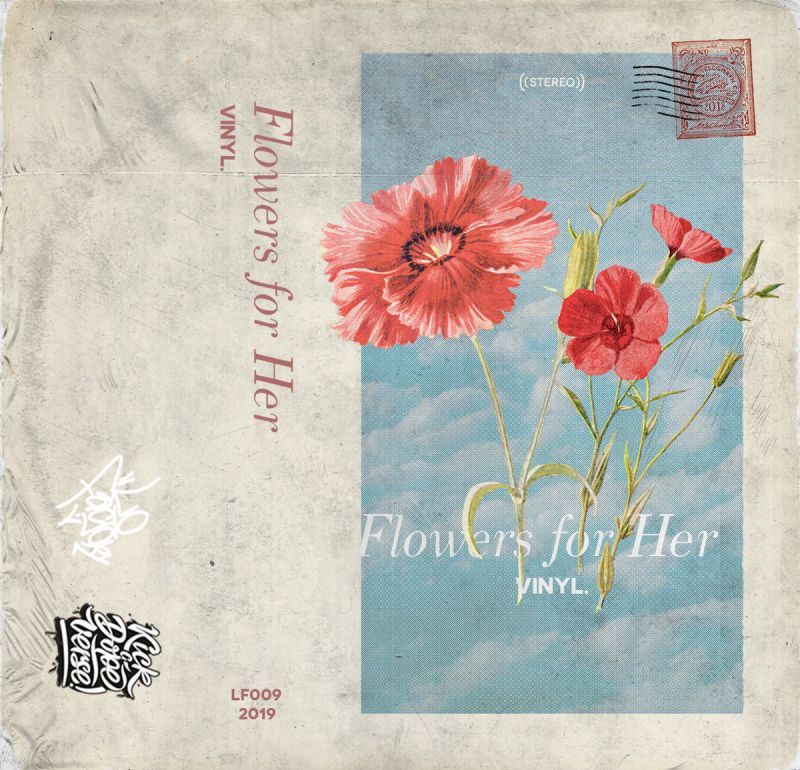 vinyl. - flowers for her [Cassette Tape + Sticker]-Keller Flavour-Dig Around Records